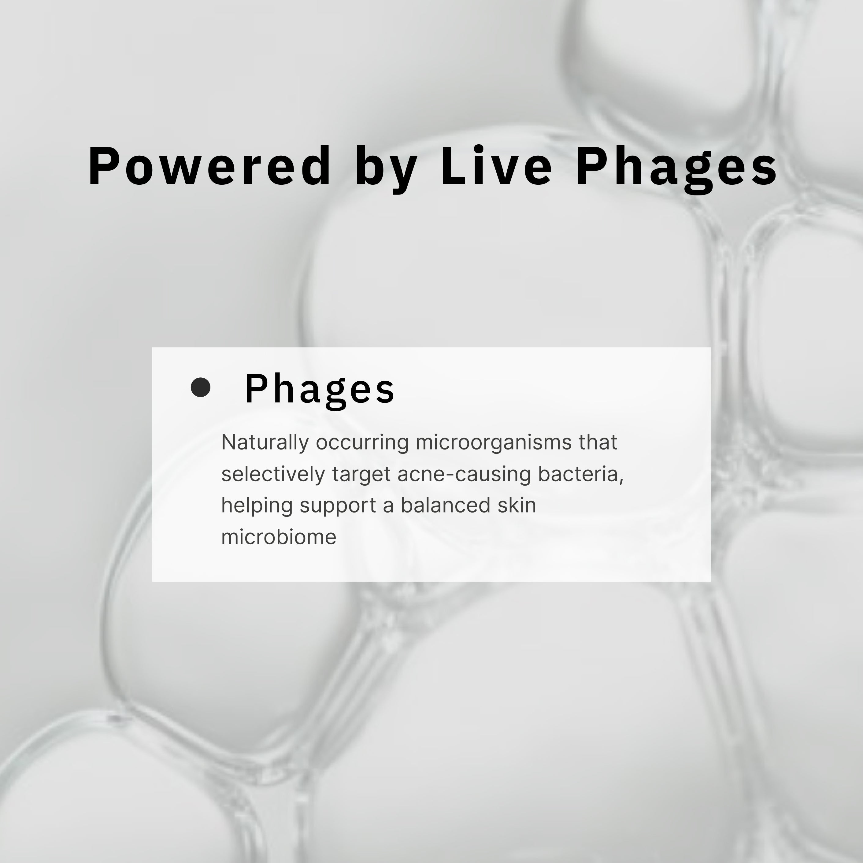 Acne Phage System Main Image